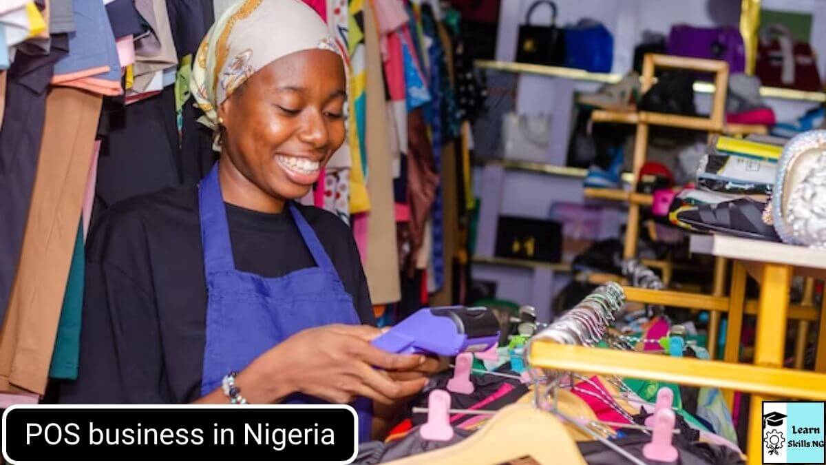 Image of woman with POS machine