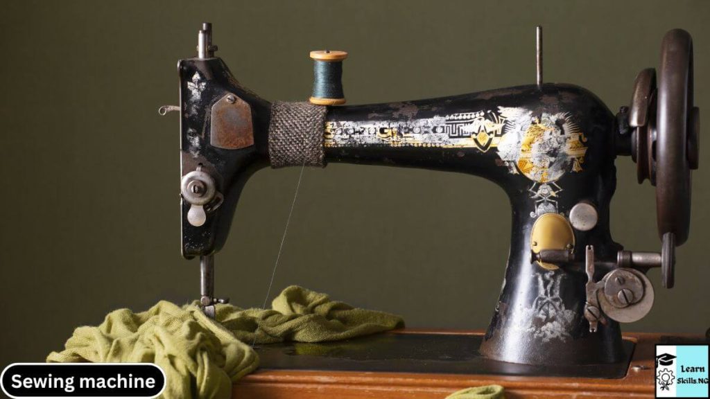 image of a sewing machine