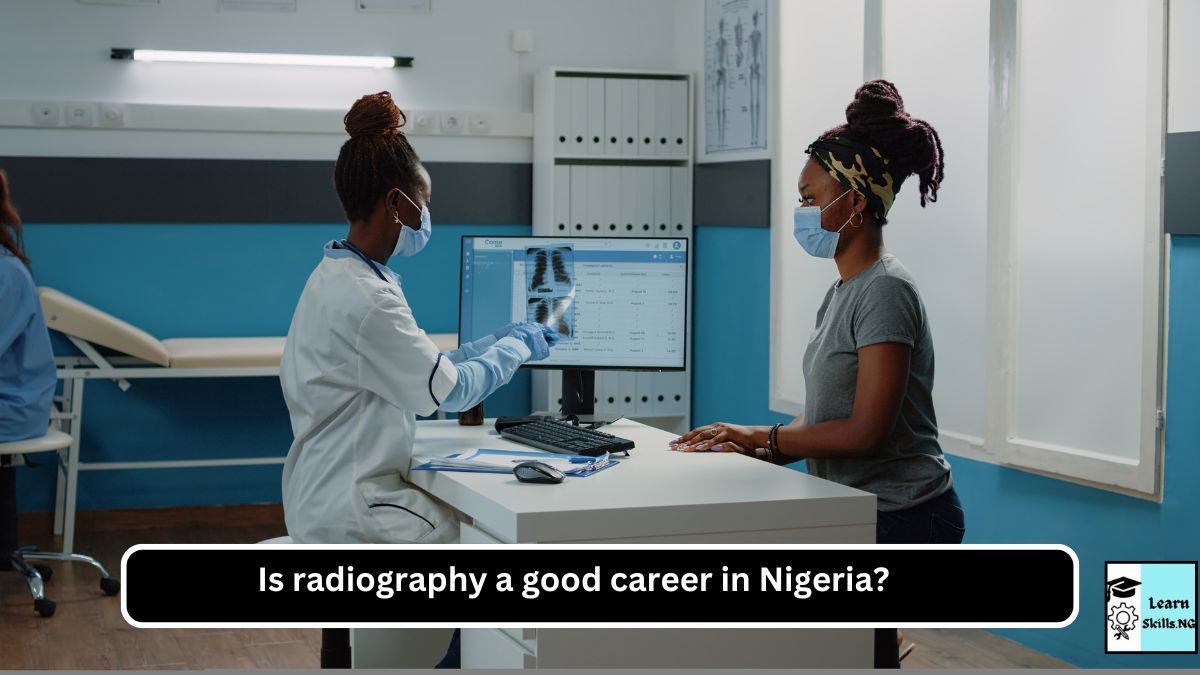 image of a radiographer meeting with a patient