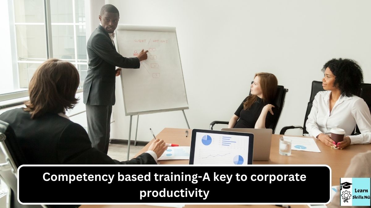 Image of a training session at a company