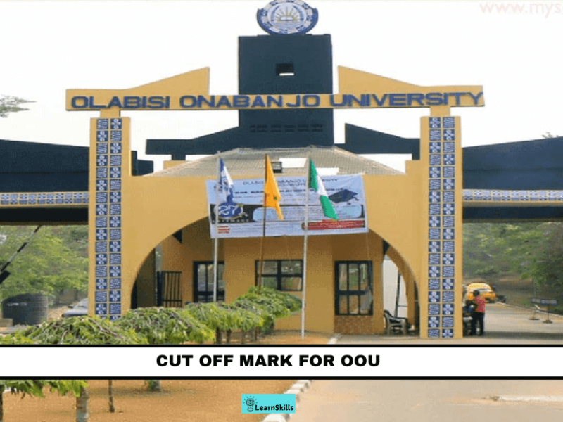CUT OFF MARK FOR OOU