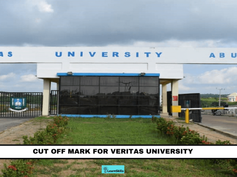 CUT OFF MARK FOR VERITAS UNIVERSITY