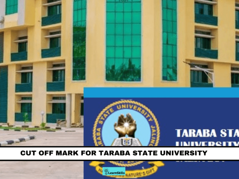 CUT OFF MARK FOR TARABA STATE UNIVERSITY