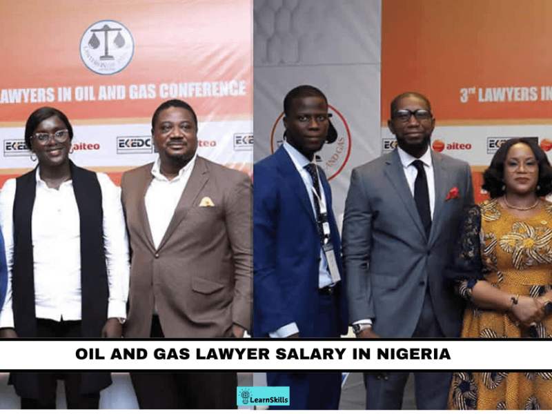 OIL AND GAS LAWYER SALARY IN NIGERIA